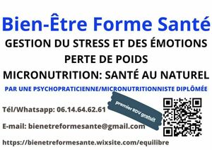 Bien-être Forme Santé Clarafond-Arcine, Coach de vie, Diététique et nutrition, Psychopratique, Psychothérapie