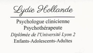 Lydie Hollande La Motte-Servolex, Psychologie, Psychothérapie