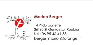 Marion Berger, ecologie du corps La Bégude-de-Mazenc, Shiatsu, Techniques énergétiques