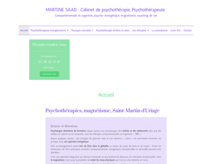 Martine Saad Cuers, Psychothérapie