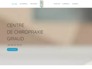 Centre de Chiropraxie Pierre Giraud Uchaux, Chiropraxie