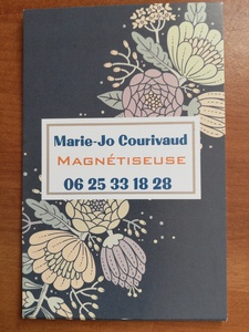 Courivaud Marie-jo  Chiroubles, Magnétisme