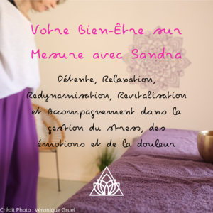 Votre Bien-Etre sur Mesure avec Sandra Gonfaron, Reiki, Thérapeute