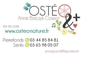 Anne Baczyk-Gossot Croutoy, Ostéopathie